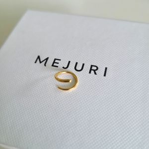 Mejuri 14k spiral earring